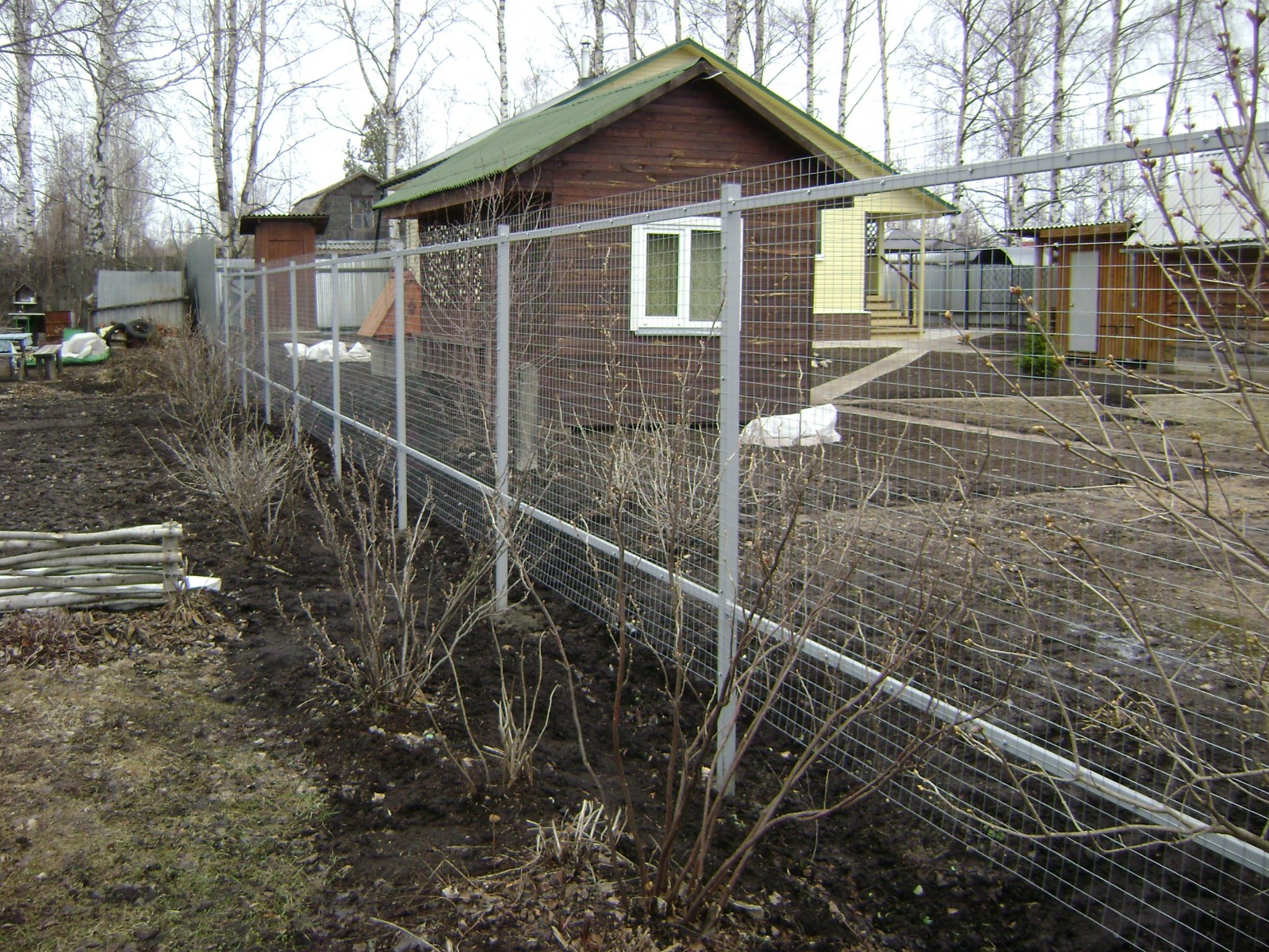 Заборы из сварной сетки